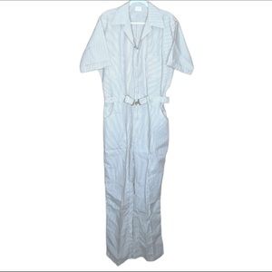 Vintage 1970's ParaSuit Tan Jumpsuit Unisex 44 L